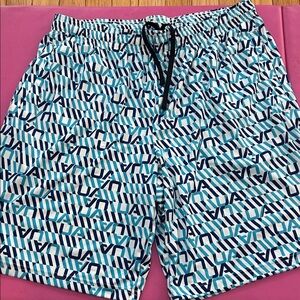 Blue Geometric Men's Under Armour Shorts